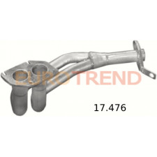 Приймальна труба Opel Kadett 1.4