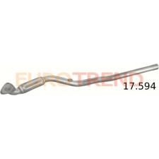 Приймальна труба Opel Astra G / Opel Zafira A 1.4i , 1.6i , 1.6i хетчбек, седан, універсал