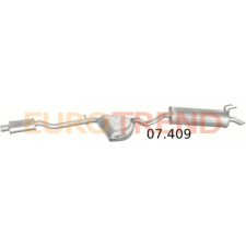 Глушник, Резонатор Fiat Marea 1.9TD, 1.9JTD, седан, хетчбек, універсал