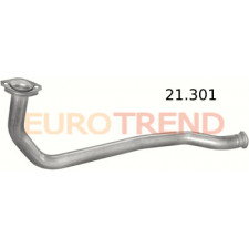 Приймальна труба Renault Clio 1.2 1.4