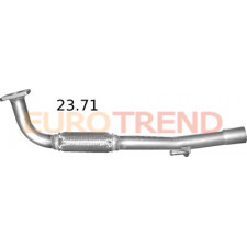 Приймальна труба Seat Arosa / Volkswagen Lupo / Volkswagen Polo 1.0i / 1.4i