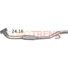 Приймальна труба Seat Cordoba / Seat Ibiza, Skoda Fabia 1.4i 16V, Volkswagen Polo