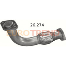 Приймальна труба Toyota Carina E 1.6i 16V / 1.8i