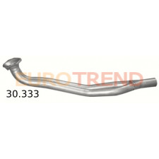 Приймальна труба Volkswagen Golf 2 / Volkswagen Jetta 2 1.8