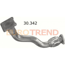 Приймальна труба Seat Toledo / Volkswagen Golf / Volkswagen Passat / Volkswagen Vento 1.6 / 1.8