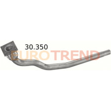 Приймальна труба Volkswagen Golf 3 / Volkswagen Passat 1.9D / Volkswagen Vento / Seat Toledo / Seat Ibiza / Seat Cordoba