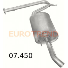 Глушник Citroen Jumper / Fiat Ducato / Peugeot Boxer 2.0 HDi 2.2 HDi 2.0JTD 2.3 JTD