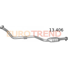 Замінник каталізатора Mercedes C220 - W202 2.2 Disel