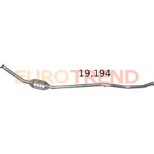 Замінник каталізатора Peugeot 206 1.9 Disel хетчбек