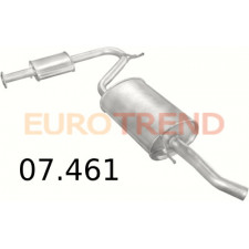 Глушник Citroen Jumper / Fiat Ducato / Peugeot Boxer 2.8 TD 2.8 HDI 2.3 JTD 2.8 JTD