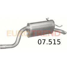 Глушник Fiat Punto 1.9 JTD / Fiat Idea 1.9 MJTD / Lancia Musa