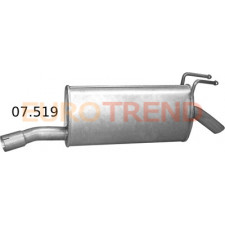 Глушник Fiat Multipla 100 1.6 BIPOWER / BLupower