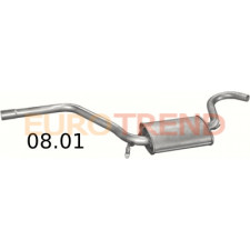 Глушник Ford Transit Connect 1.8 TDCi Turbo Disel