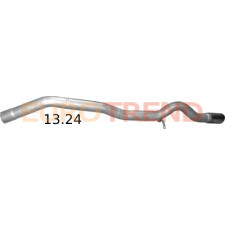 Вихлопна труба кінцева Mercedes A160 / A180 - W169 2.0 CDi Turbo Disel