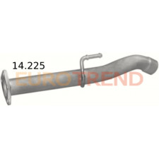 Вихлопна труба кінцева Mitsubishi Pajero 2.8 TDi Turbo Intercooler Disel