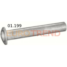 Вихлопна труба середня Audi 100 1.8 / 2.0 / 2.2
