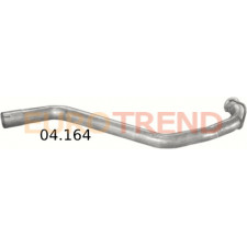 Вихлопна труба середня Citroen BX 1.6 / 1.9 / 1.8TD хетчбек, універсал