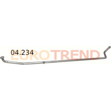 Вихлопна труба середня Citroen C1 / Peugeot 107 1.0i / Toyota Aygo 1.0i