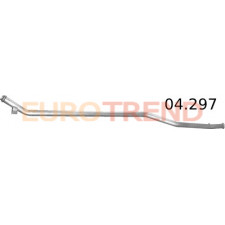 Вихлопна труба середня Citroen Xsara Picasso 2.0 Hdi