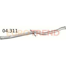 Вихлопна труба середня Citroen C5 1.8i, 2.0i, 2.0 HPi