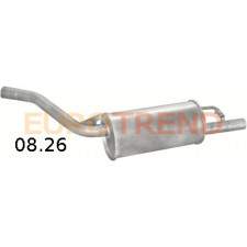 Глушник Ford Transit Connect 1.8i / Ford Tourneo
