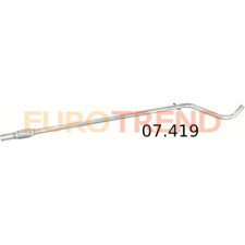 Вихлопна труба середня з гофою Fiat Panda