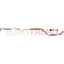 Вихлопна труба середня Ford Fiesta Courier 1.8 Disel