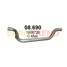 Труба глушителя середня Ford Focus / Ford C - Max