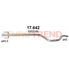 Труба Opel Meriva A 1.7 DTi Turbo Disel