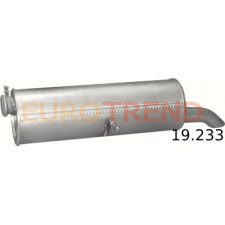 Вихлопна труба середня Peugeot 307 2.0 HDi Turbo Disel