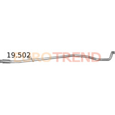 Вихлопна труба середня з гофрою Peugeot 206 1.4 HDi універсал