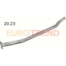 Вихлопна труба середня Polonez Caro / Polonez Atu / Polonez Caro Plus / Polonez Caro Plus