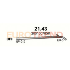 Вихлопна труба середня Renault Clio 1 1.5 d