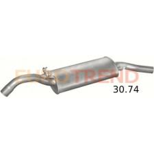 Труба вихлопна Volkswagen Golf 2 / Volkswagen Jetta 2