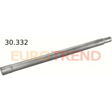 Вихлопна труба середня Volkswagen Golf 2 / Volkswagen Jetta/ Volkswagen Passat / Volkswagen Vento