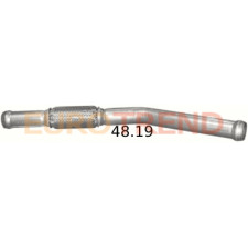 Вихлопна труба середня Saab 9 - 3 / 900 2.0 - 2.3i / Turbo