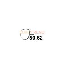 Хомут глушника Citroen C3 Picasso, Peugeot 207 / Peugeot  208 / Peugeot  2008