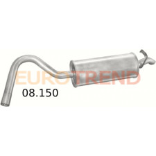 Глушник Ford Escort Express 1.8 Disel