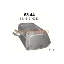 Глушник MAN seria F2000