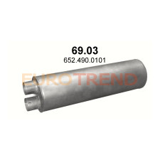 Глушник Mercedes SK, 1424 1831L