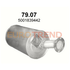 Глушник Renault RECREO ( KAROSA) 97 - 02 EURO III , C 935 97 - 02 EURO III
