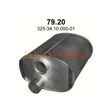 Глушник Setra S300 / S313UL / S315H / S315UL / S315NF