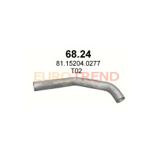 Вихлопна труба MAN F2000 22 / 26 - 28 T