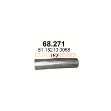 Гофра вихлопної системи MAN F2000 / F90 / L2000