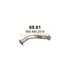 Приймальна труба Mercedes 811 814 D / DK