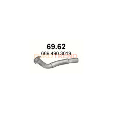 Приймальна труба Mercedes 811D, 814D, LK6 - 9t, 811DK, 809DT,
