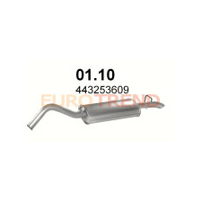 Глушник Audi 100 / Audi 200 1.8 / 2.0