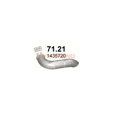 Труба вихлопноої системи Scania P, R, T