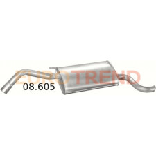 Глушник Ford Fiesta Courier / Ford Multispace 1.8D