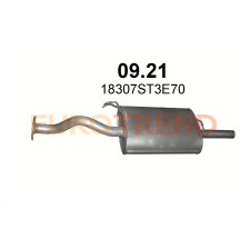 Глушник Honda Civic 1.6i 16V / 1.8i 16V